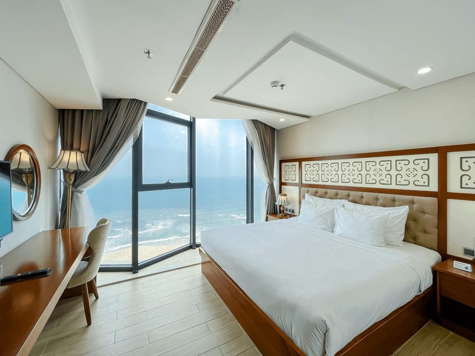Bedroom, Sea view