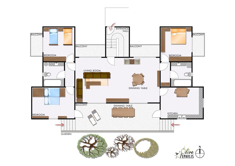 Olive Epavlis Apartment in Karpathos