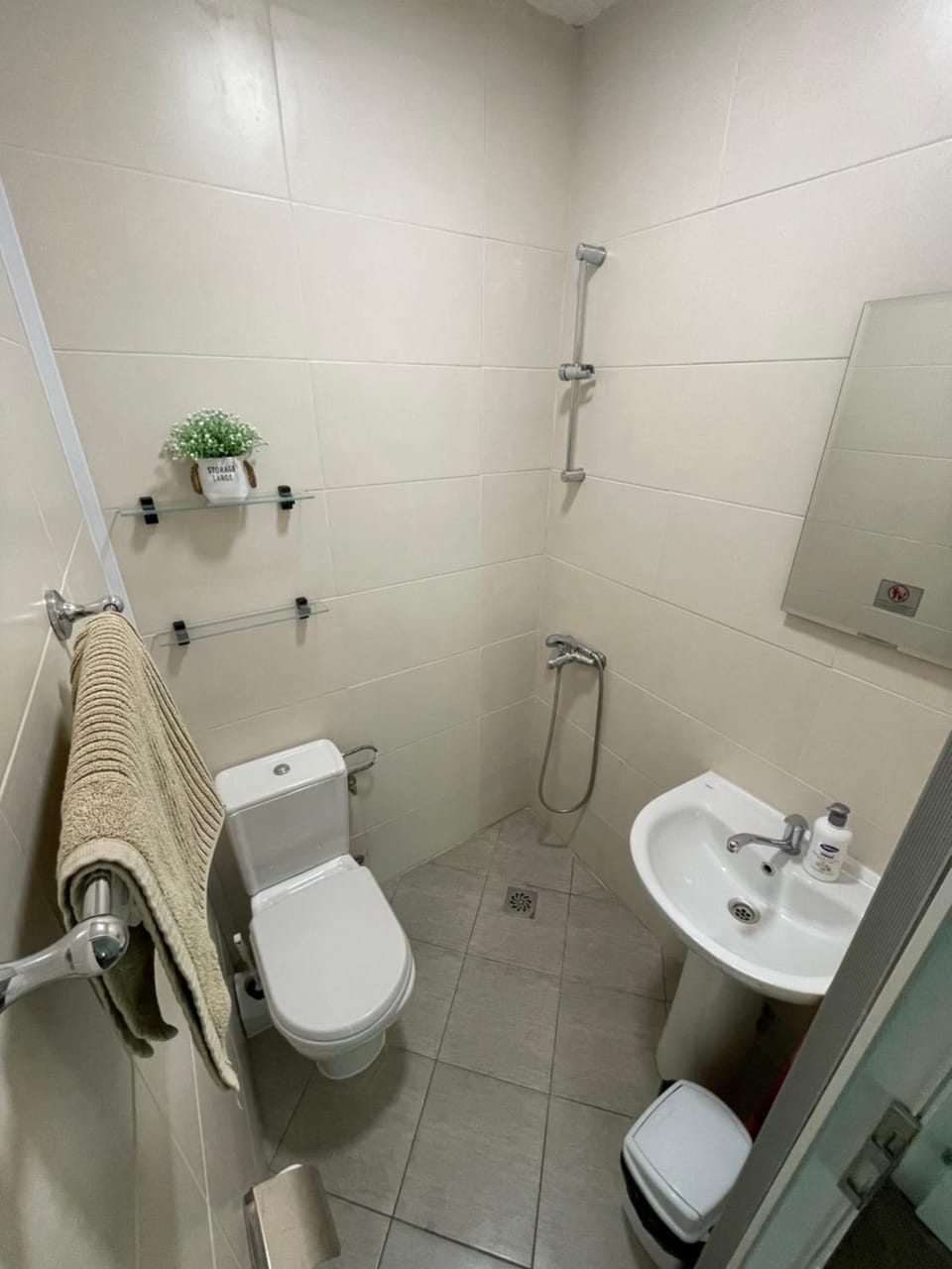 Toilet, Bathroom, towels