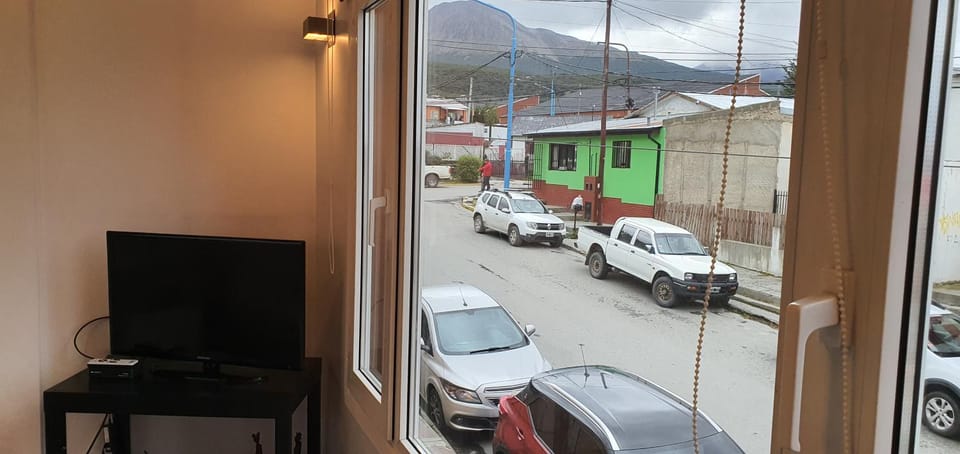 Neighbourhood, Natural landscape, Mountain view, Street view, Parking