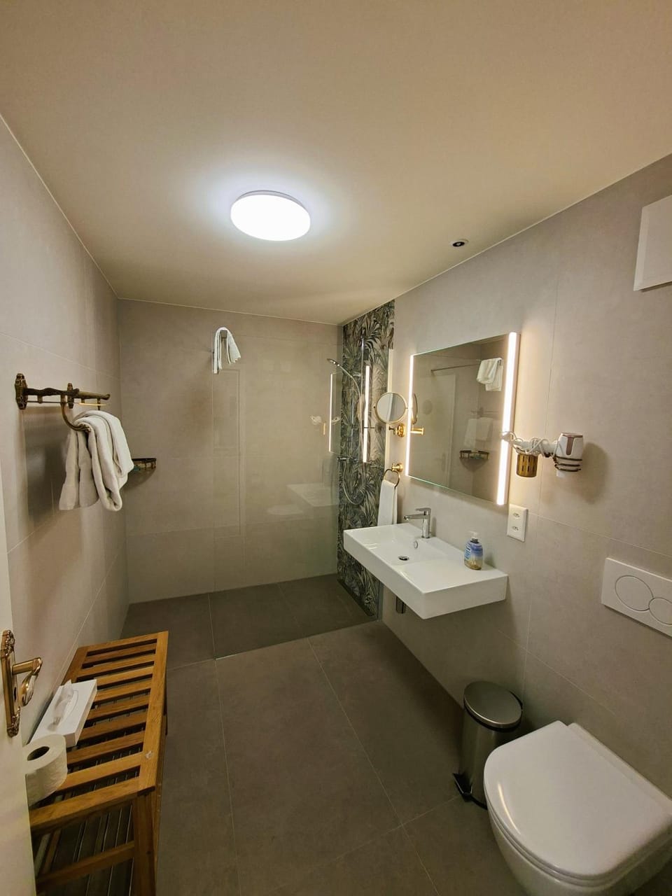 Shower, Toilet, Bathroom, towels