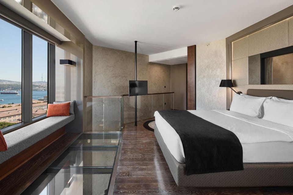 Bedroom, Sea view