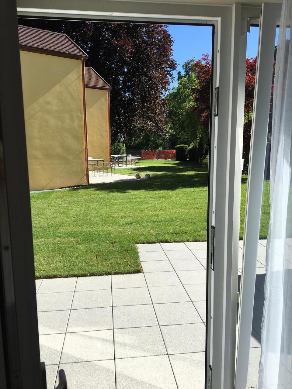 Property building, Garden view