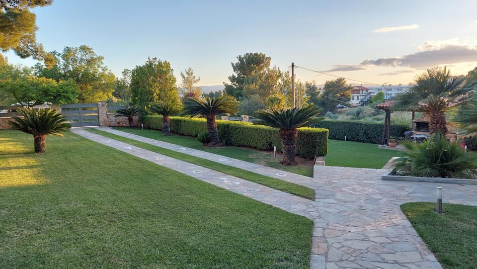 Natural landscape, Garden, Garden view