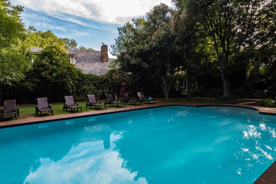 Garden, Garden view, Pool view, Swimming pool, sunbed