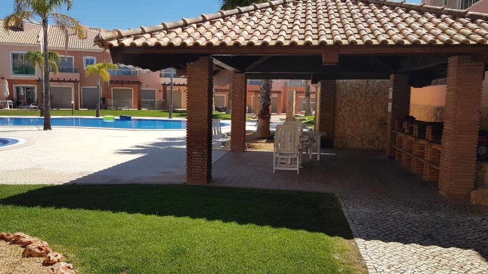 Patio, BBQ facilities, Swimming pool