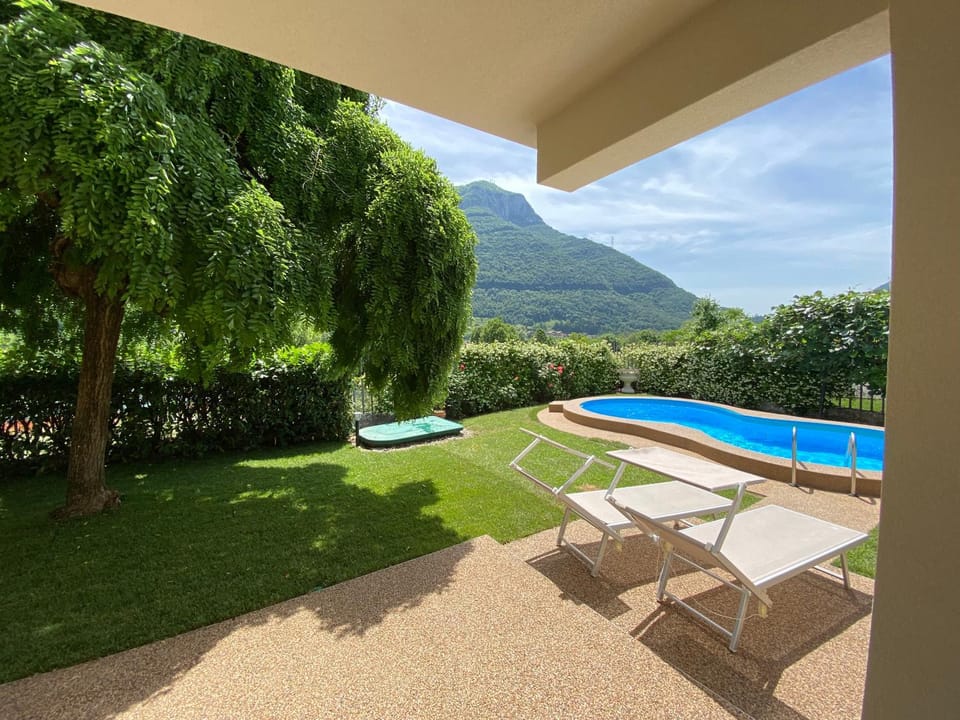 Patio, Garden, Garden view, Mountain view, Swimming pool