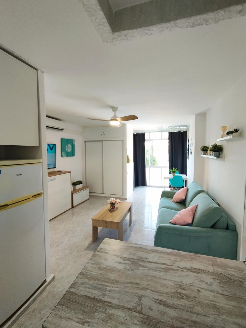 Living room, Bedroom