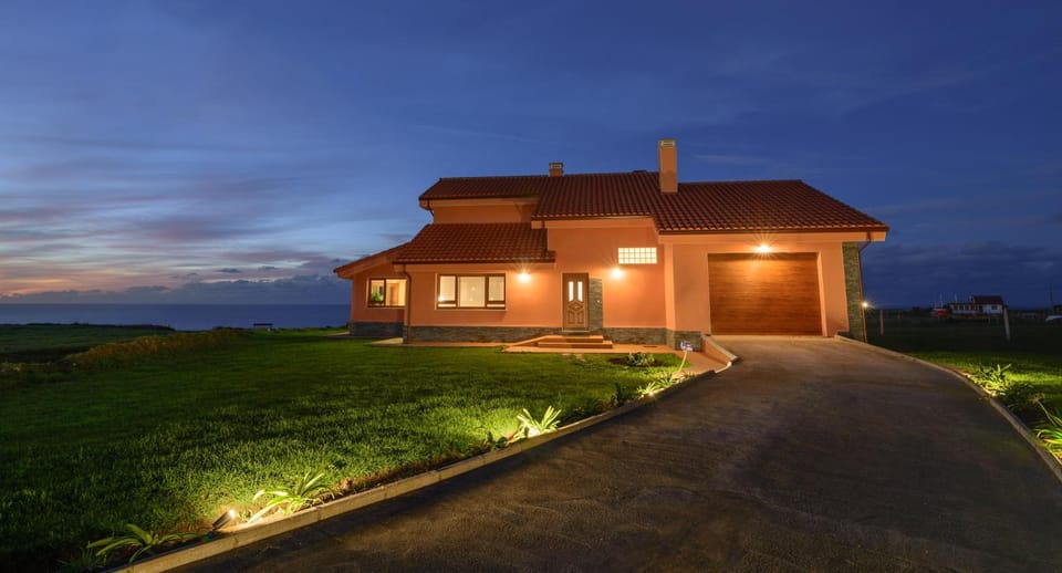 Property building, Facade/entrance, Sea view