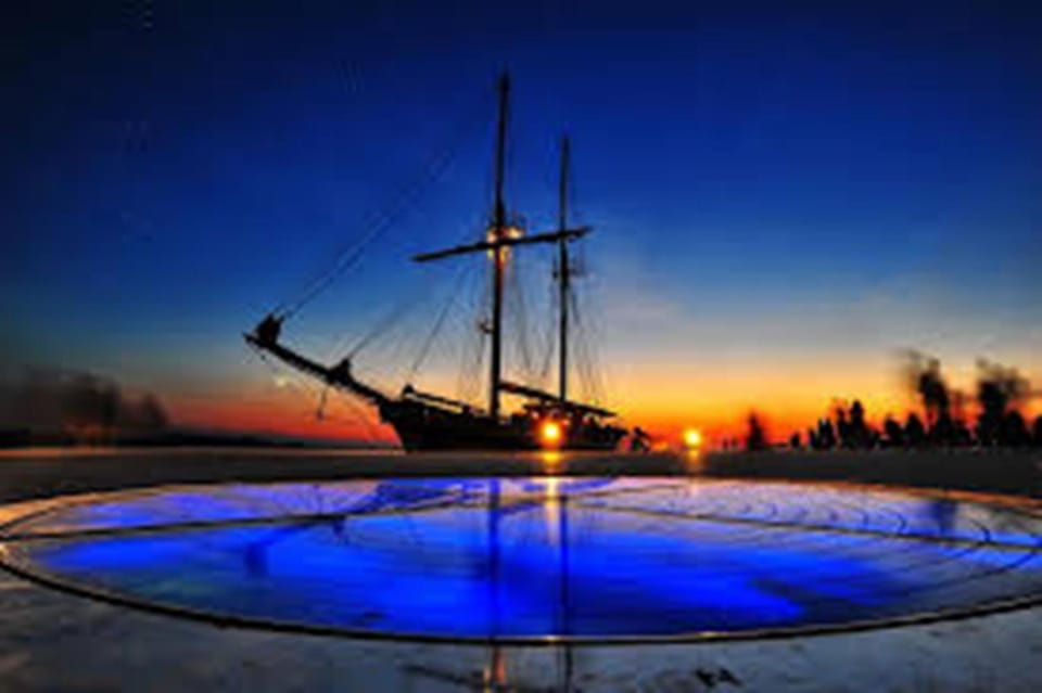 Nearby landmark, Sunset