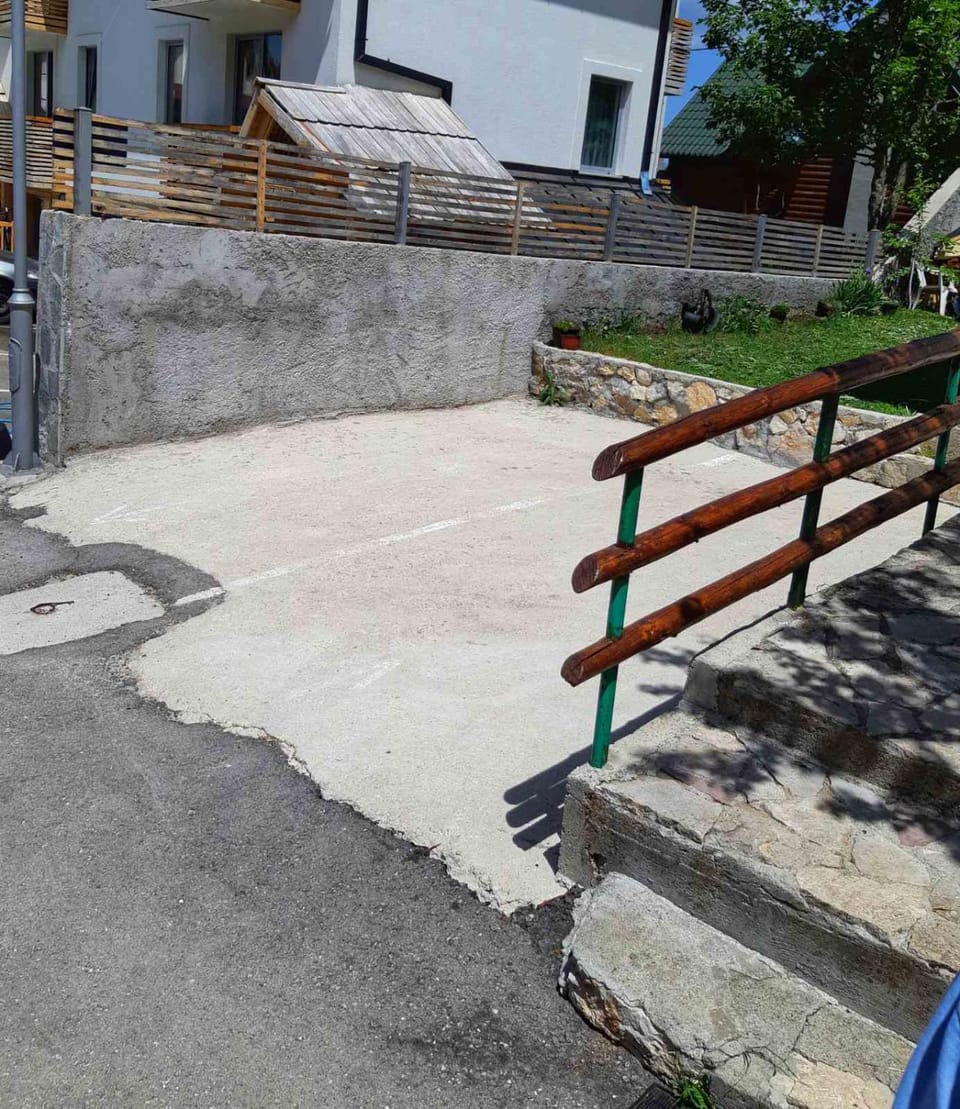 Off site, Street view, Parking