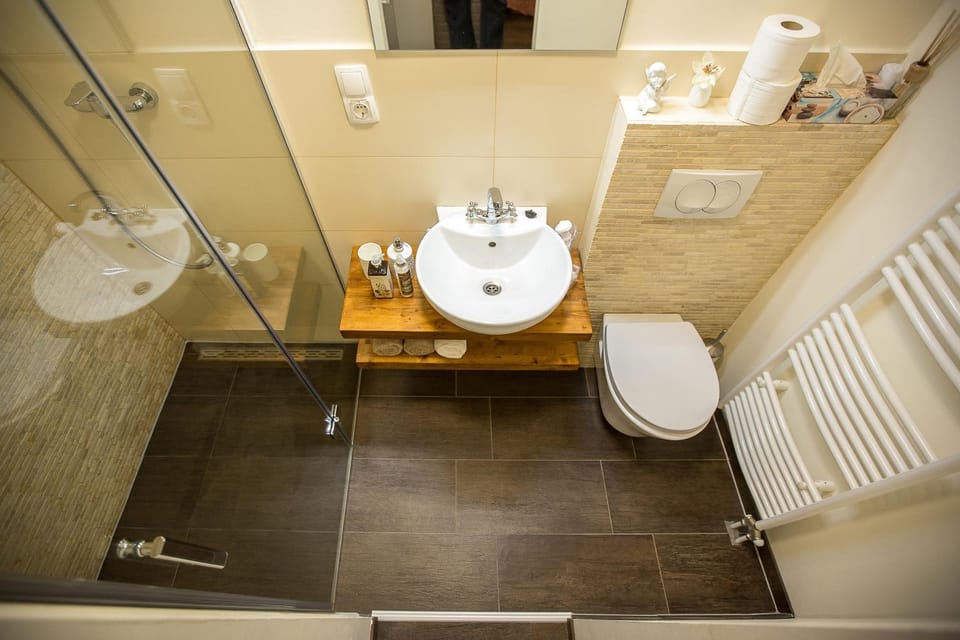Shower, Toilet, Bathroom, Photo of the whole room