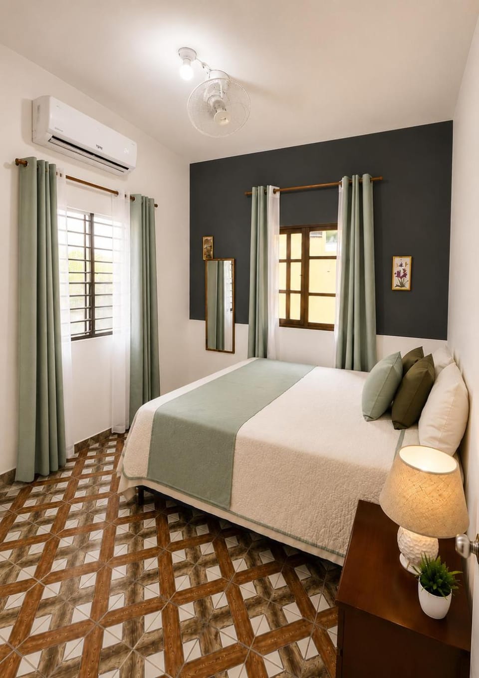 Springhouse Tu Escapada Perfecta en Jarabacoa con 3 aires acondicionado capacidad para 10 personas ideal para familias y amigos 4 habitaciones piscinas privada House in Jarabacoa