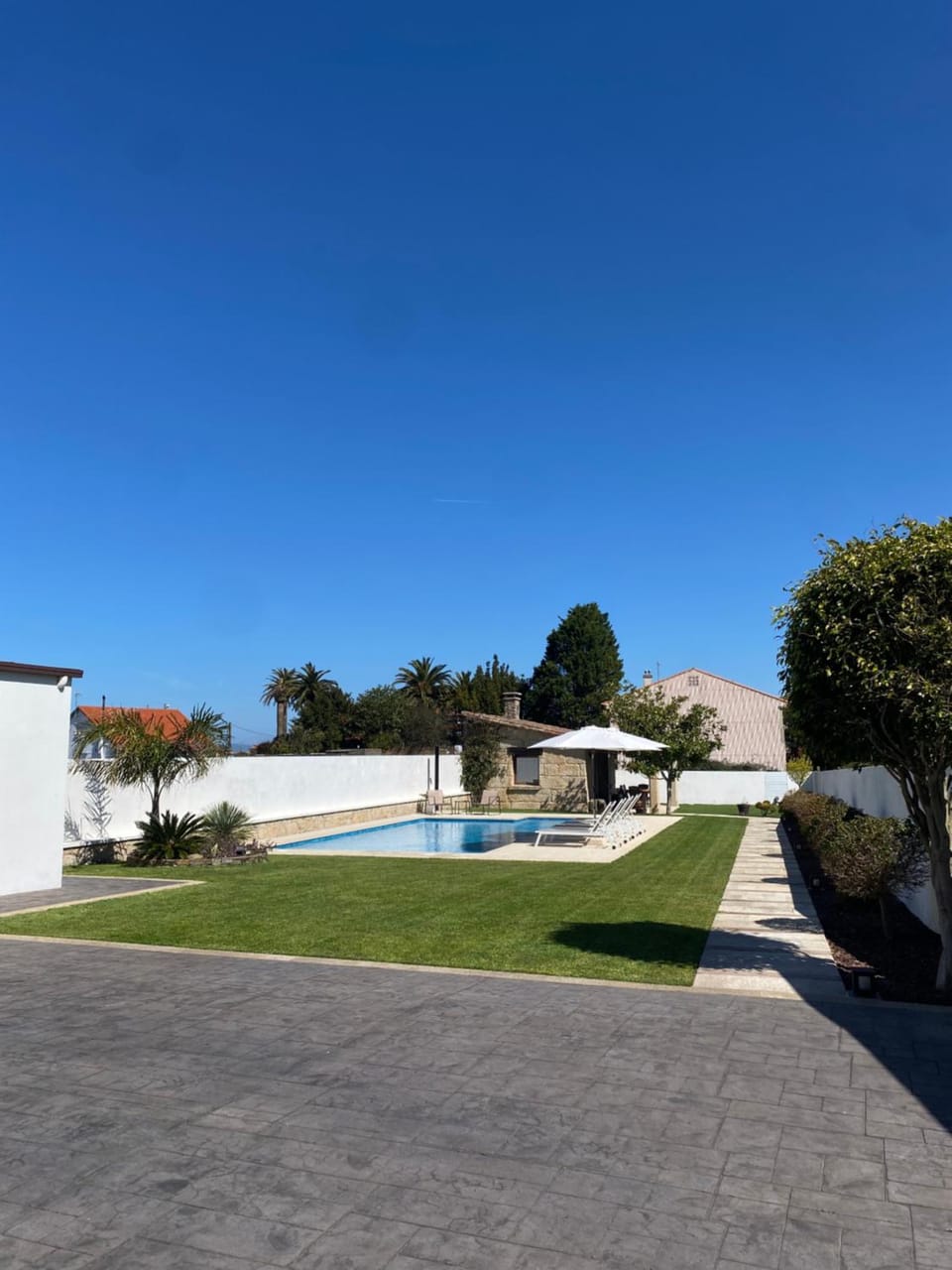 Casa rural con piscina Viña de Millan House in O Salnés