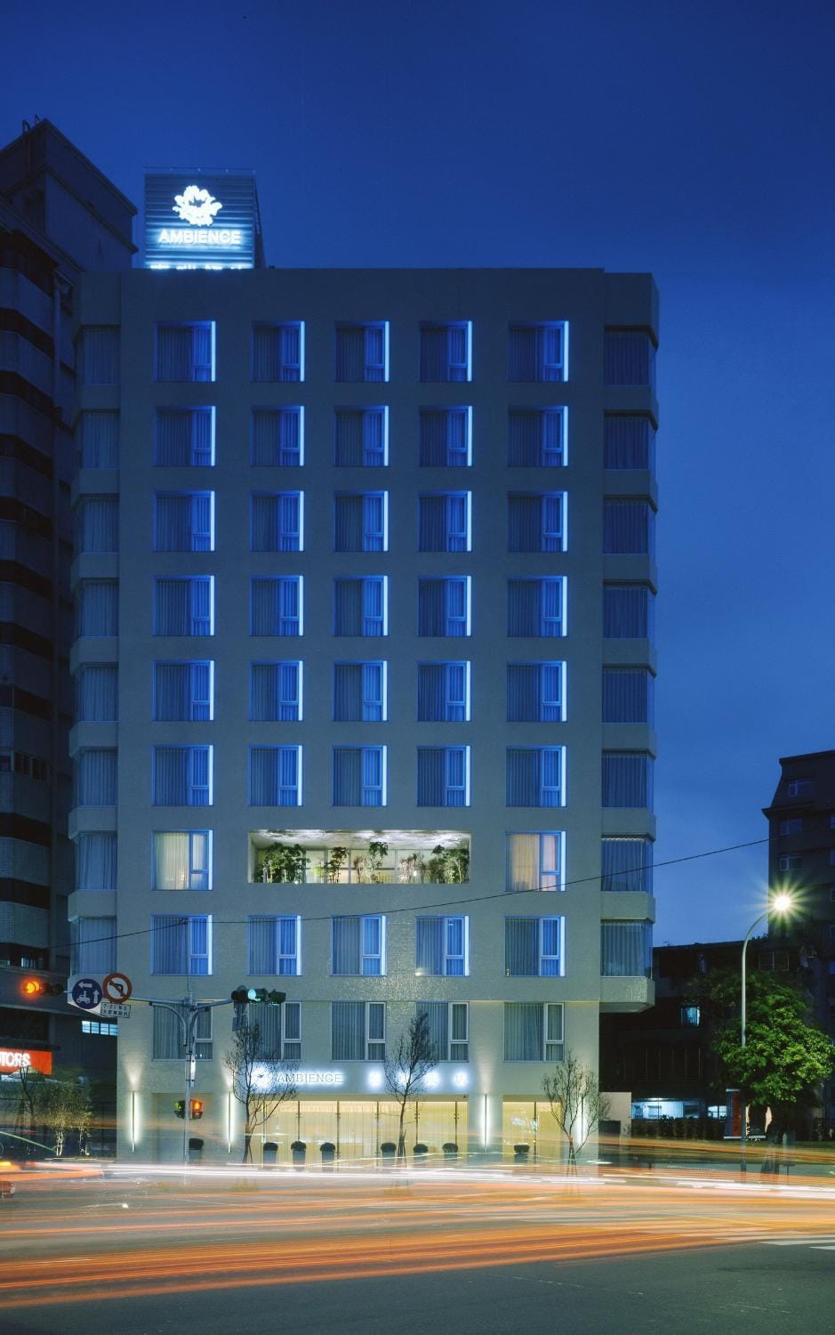 Property building, Night
