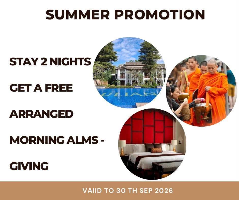 Le Palais Juliana Experience tradition on us Book 2 nights and get a free morning alms-giving session Resort in Luang Prabang Province, Laos