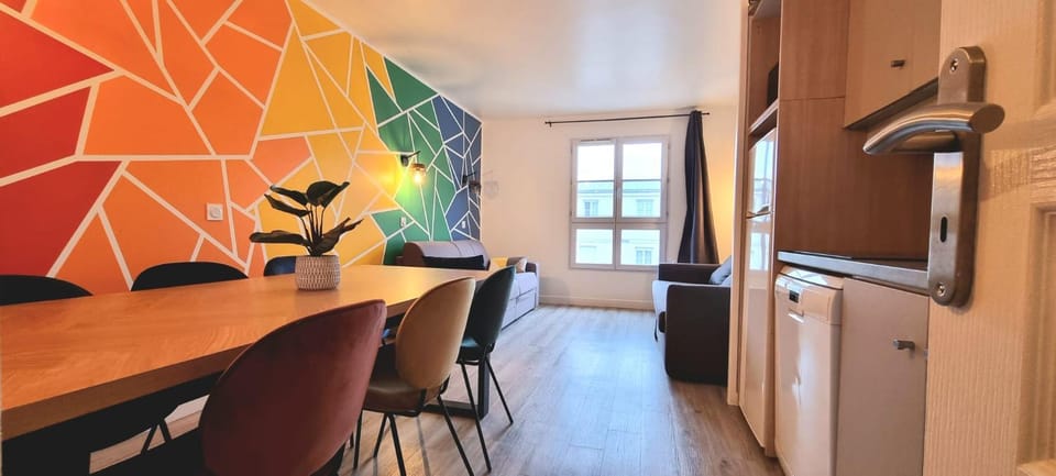 Rainbow Duplex N°1 Disney Apartment in Chessy