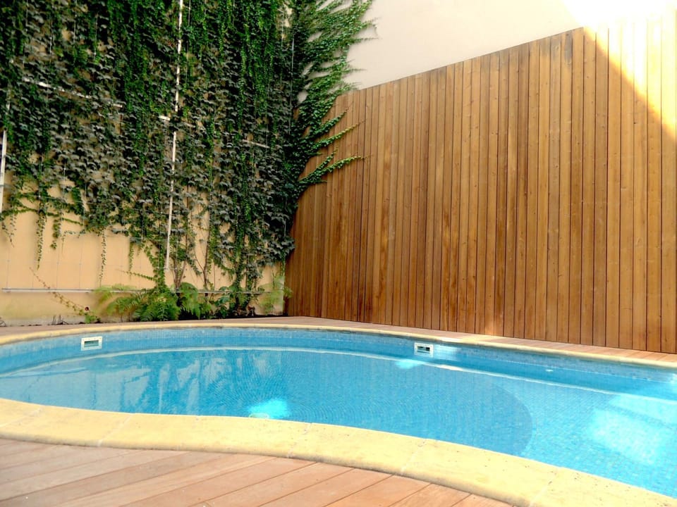 Property building, Pool view, Swimming pool