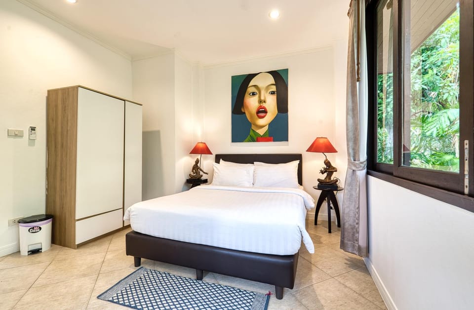 Bed, Bedroom, wardrobe