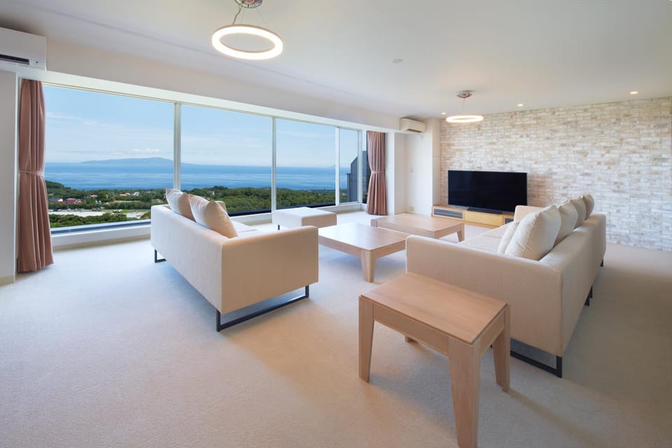 Natural landscape, Living room, Mountain view, Sea view
