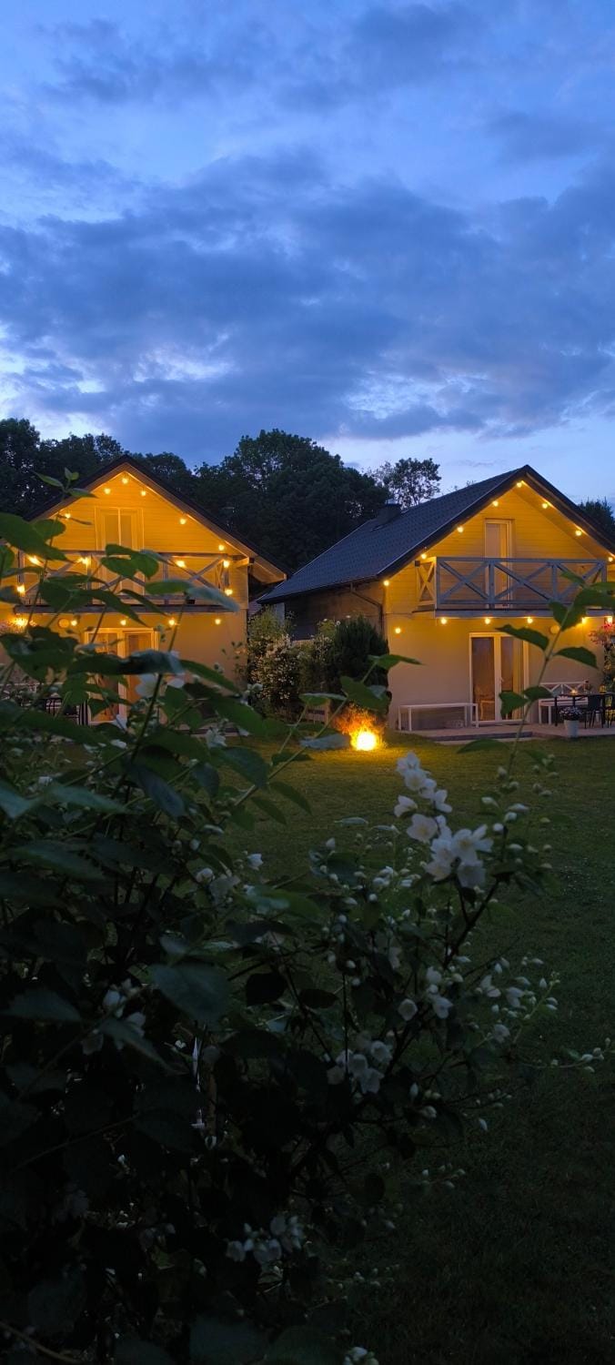 "Pieprzowe Wzgórze" - domki sauna góry rzeka Nature lodge in Poland