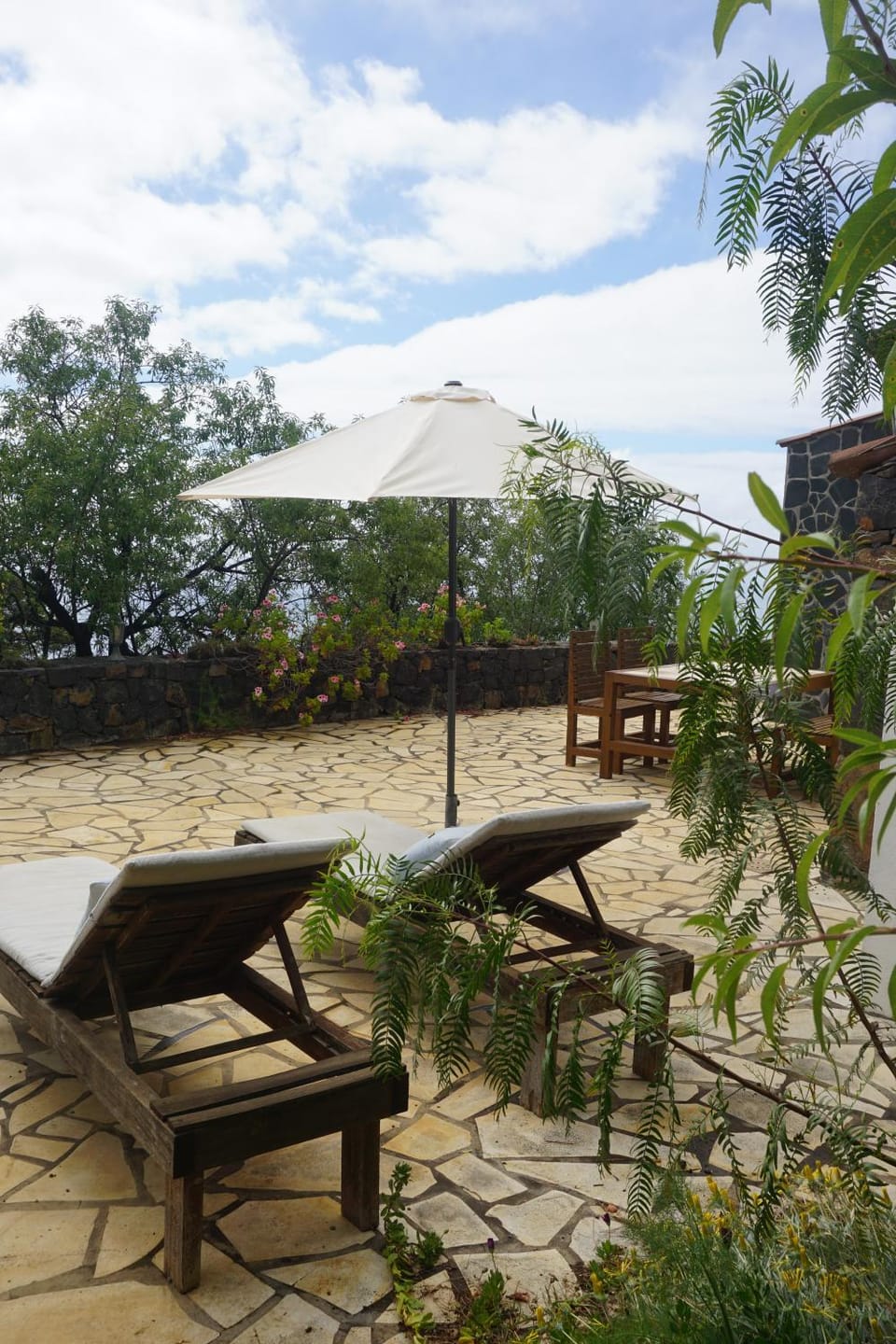 Patio, sunbed