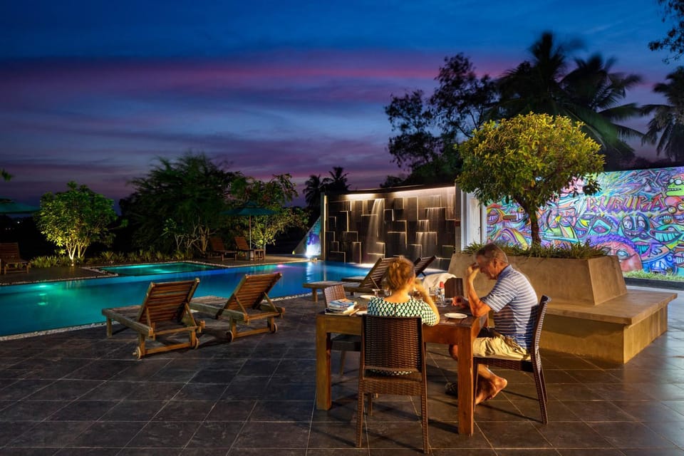 Natural landscape, Swimming pool