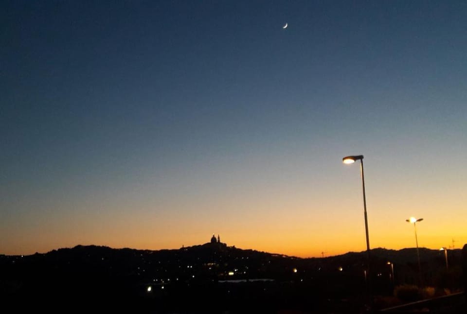 City view, Sunset