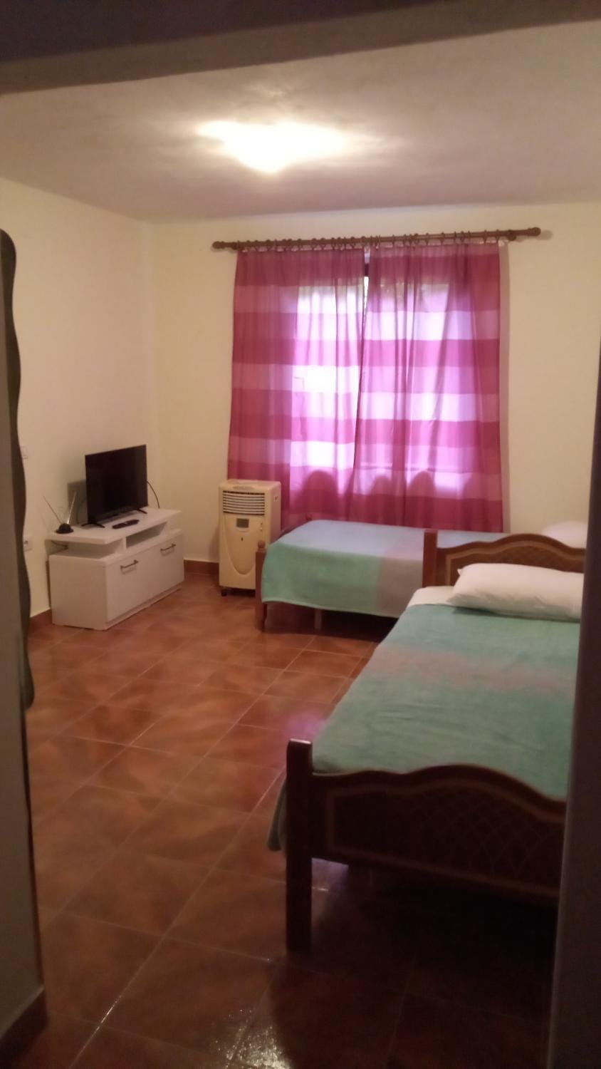 Bed, TV and multimedia, Bedroom