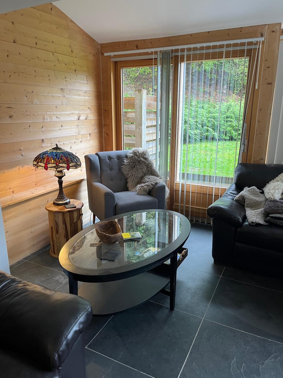 Balcony/Terrace, Living room, Garden view