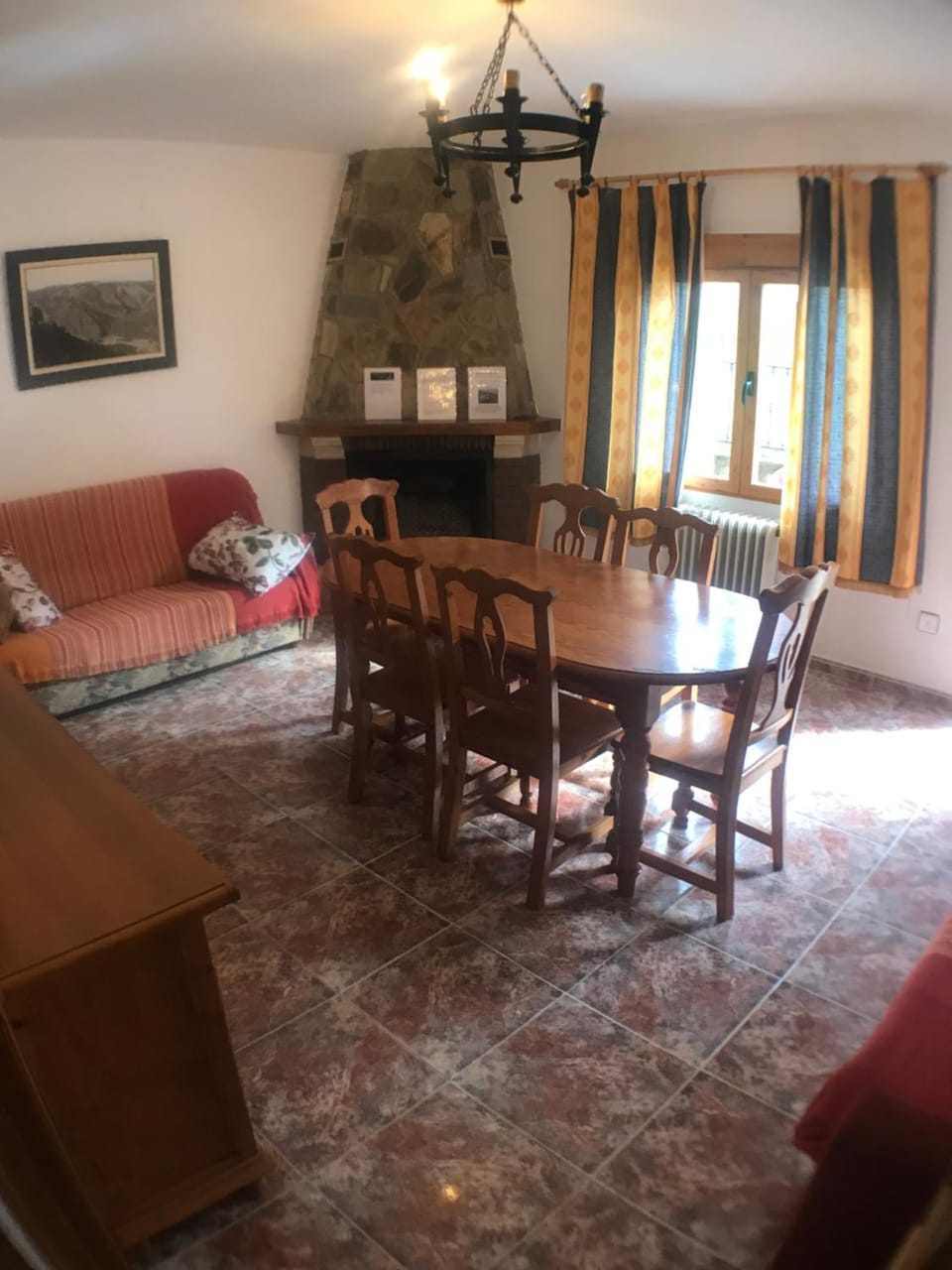 Living room, Seating area, Dining area
