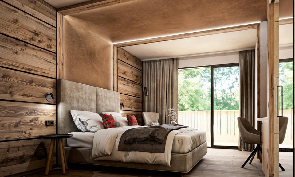 Bed, Photo of the whole room, Seating area, Bedroom