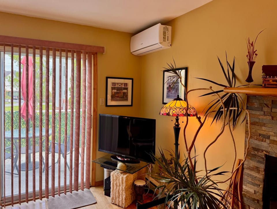 Living room, air conditioner