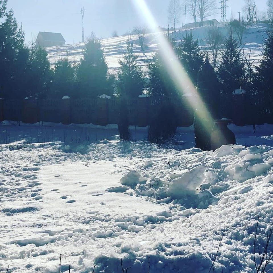 Natural landscape, Winter, Hiking