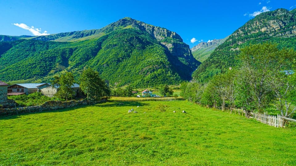 Nearby landmark, Spring, Day, Natural landscape, Lake view, Mountain view, River view