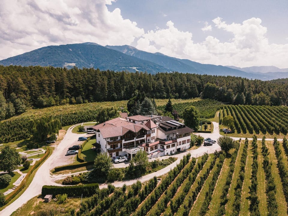 Property building, Natural landscape, Bird's eye view