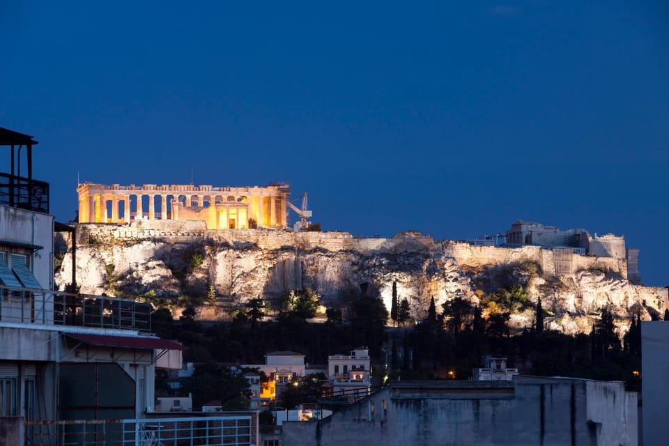 Nearby landmark, Night, City view, Landmark view