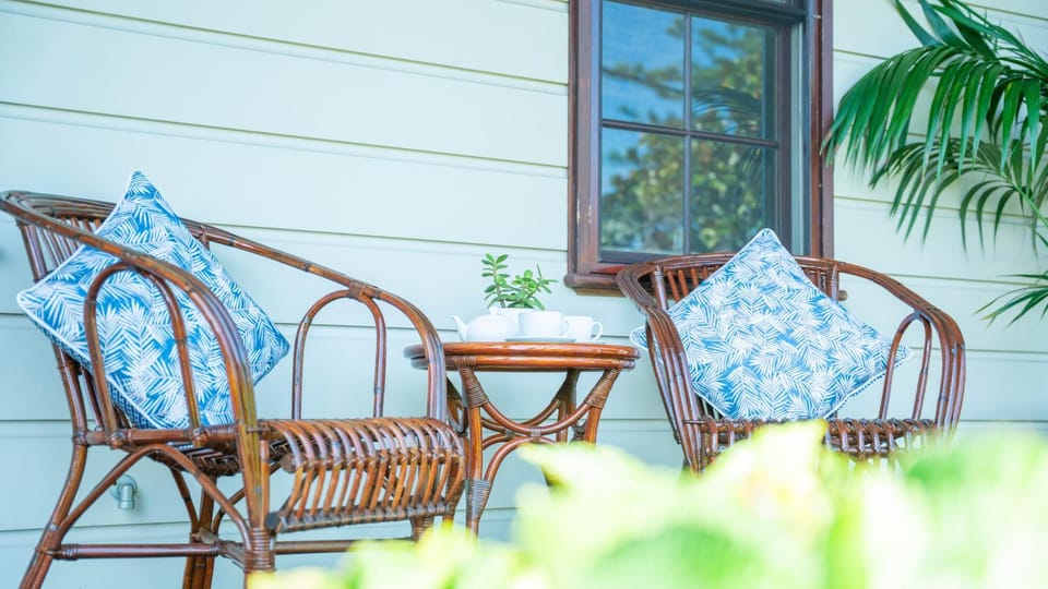 Patio, Seating area, Garden view