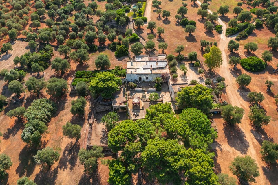 Property building, Natural landscape, Bird's eye view