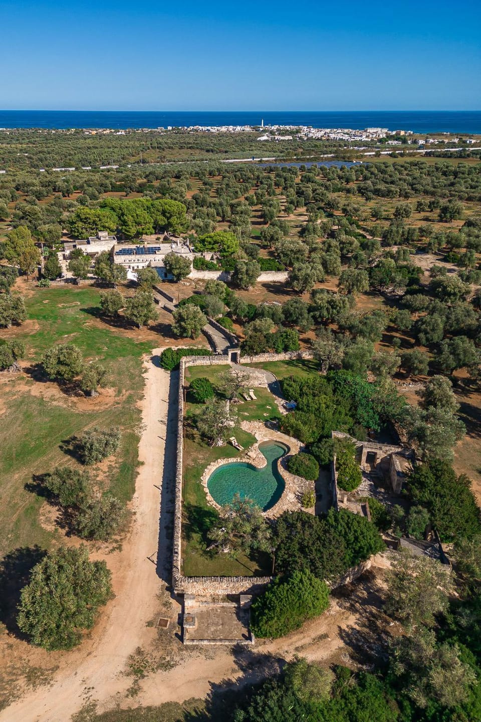 Natural landscape, Pool view, Sea view, Swimming pool