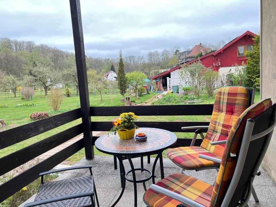 Spring, Garden, View (from property/room), Balcony/Terrace, Seating area