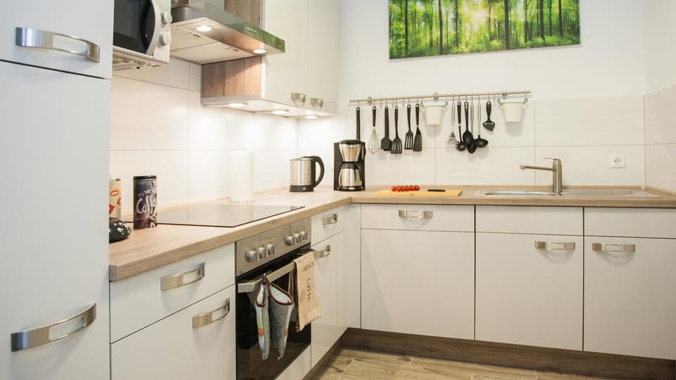Kitchen or kitchenette, kitchen