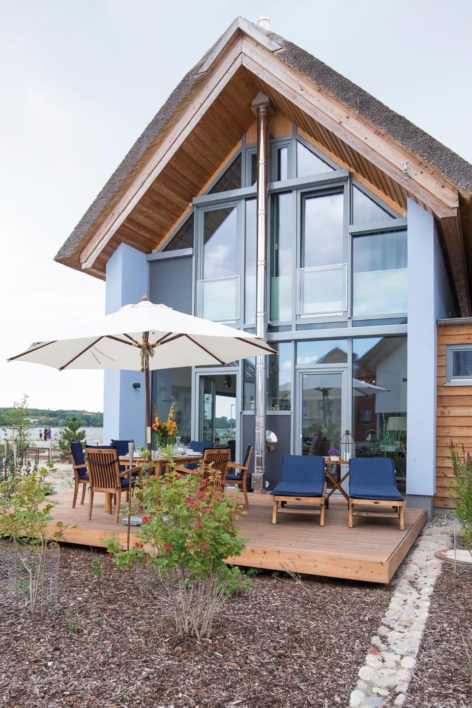 Ostsee - Reetdachhaus Nr 5 "Beaufort" im Strand Resort House in Heiligenhafen