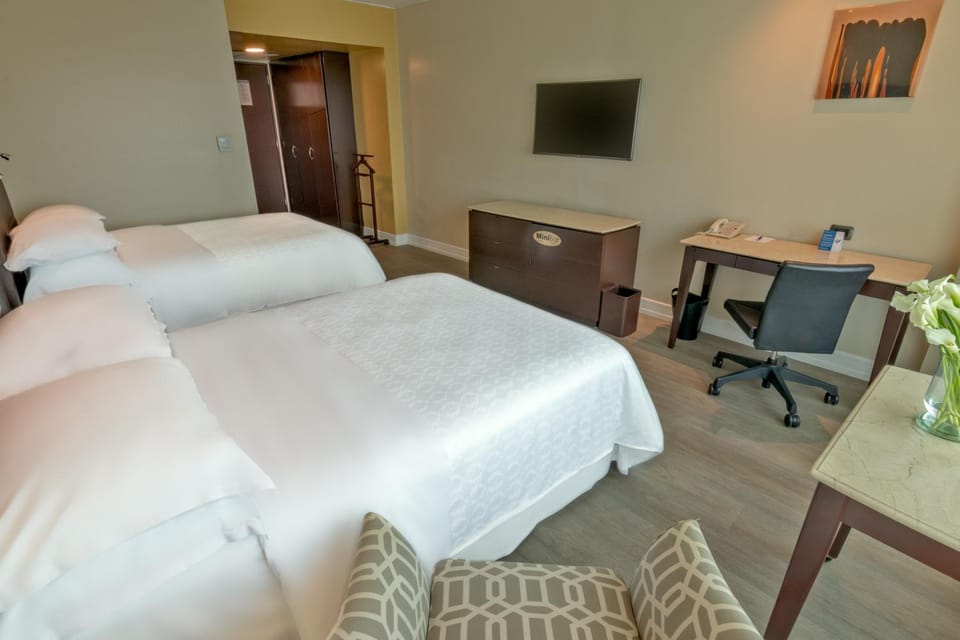 Bed, TV and multimedia, Living room, Photo of the whole room, Seating area, Bedroom, hair dresser