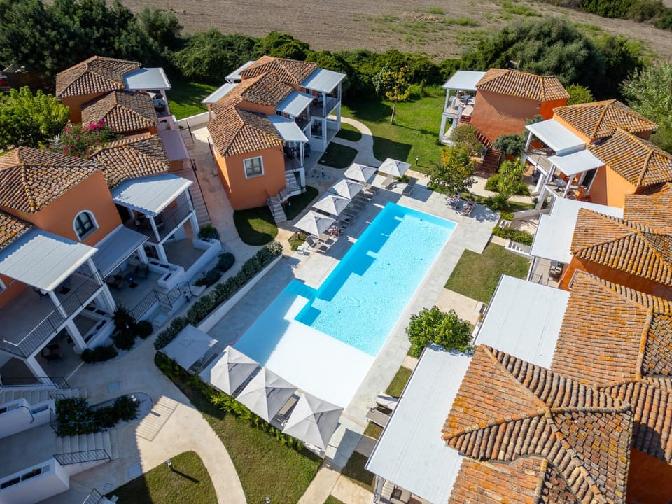Bird's eye view, Pool view, Swimming pool