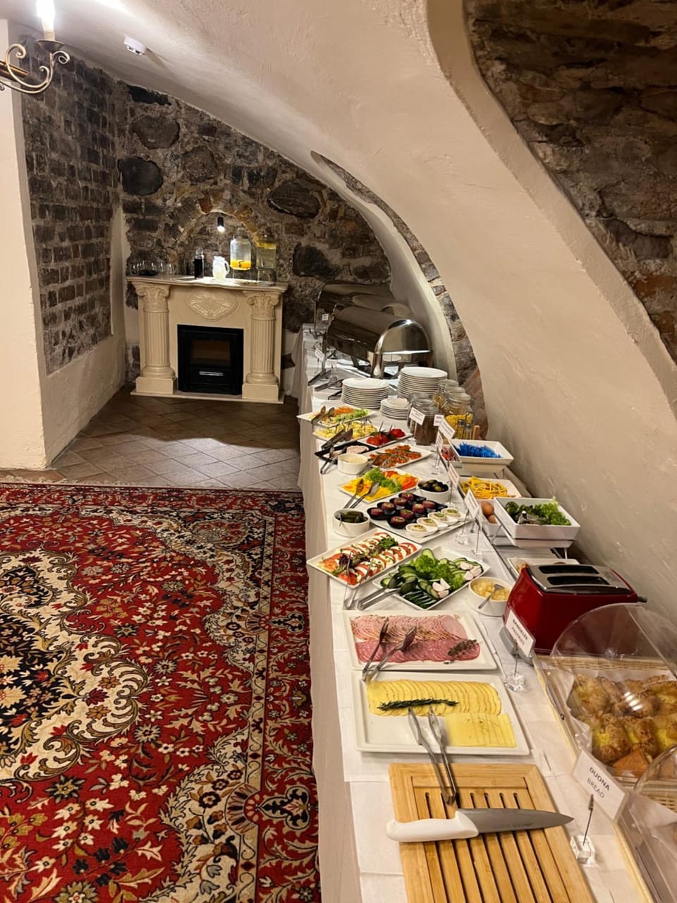 Food and drinks, Food, Buffet breakfast