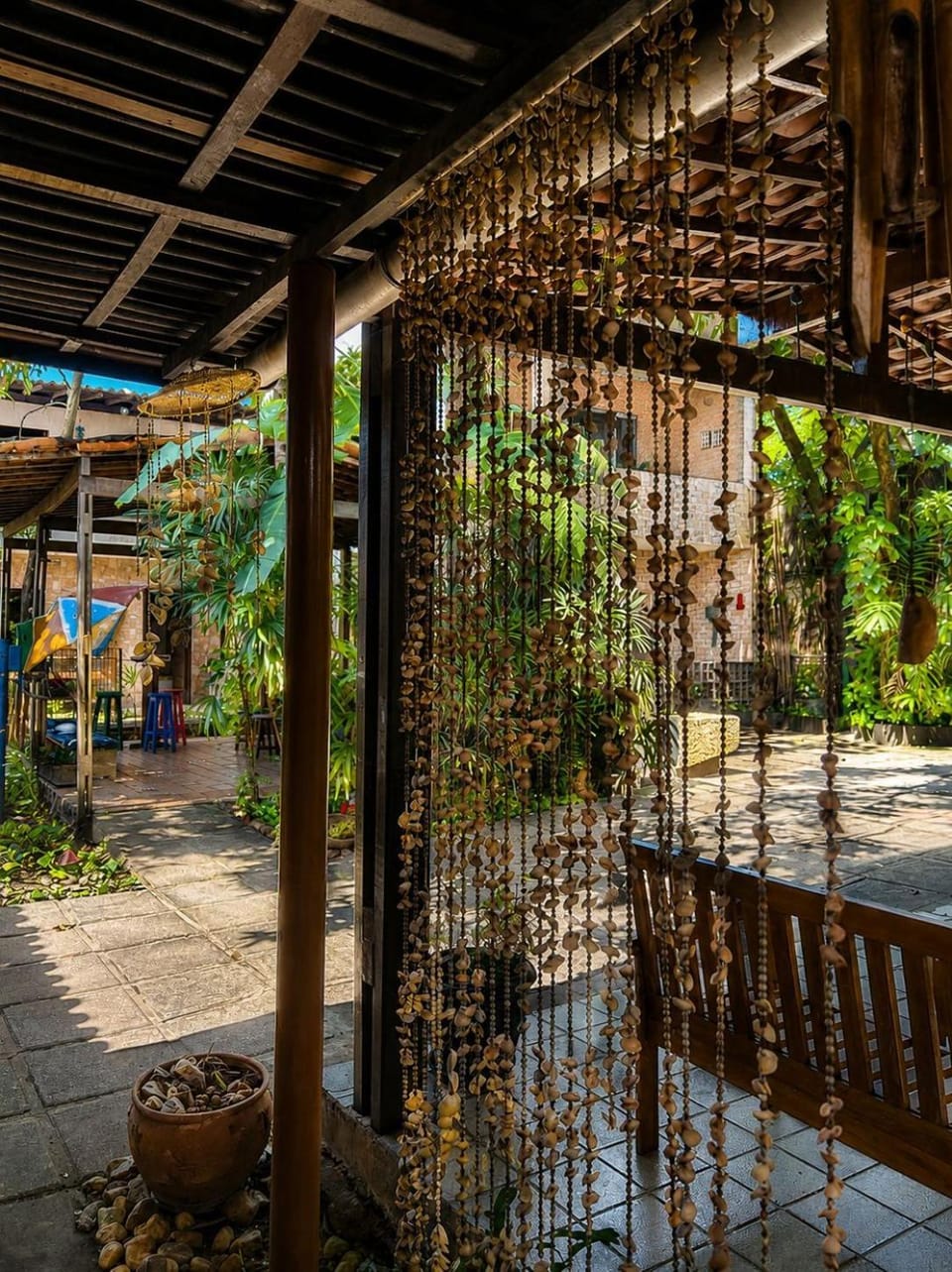 Patio, Day, Garden, Garden view