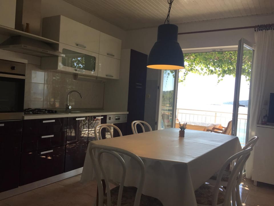 Kitchen or kitchenette, Dining area