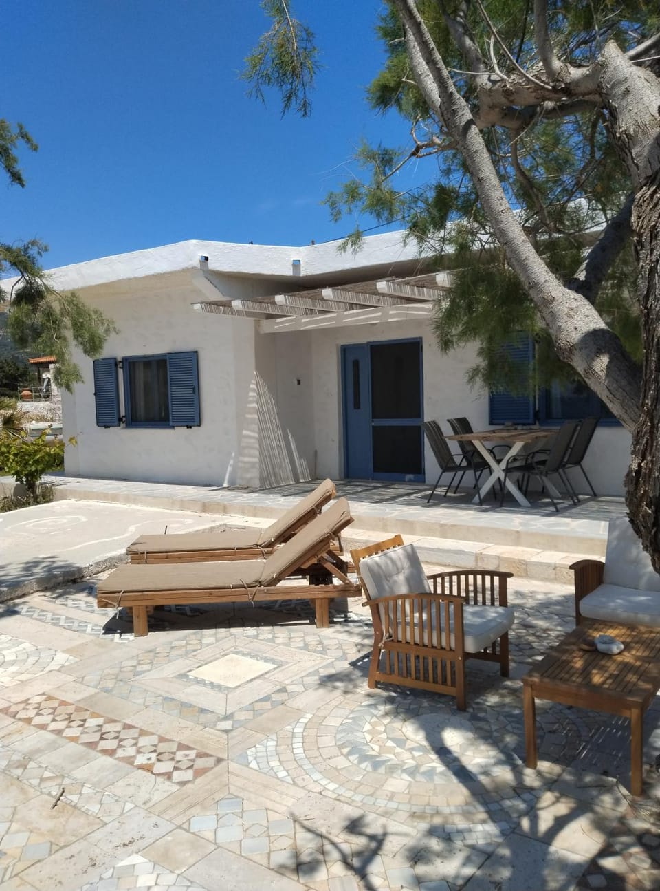 House On The Wave House in Samos, Greece