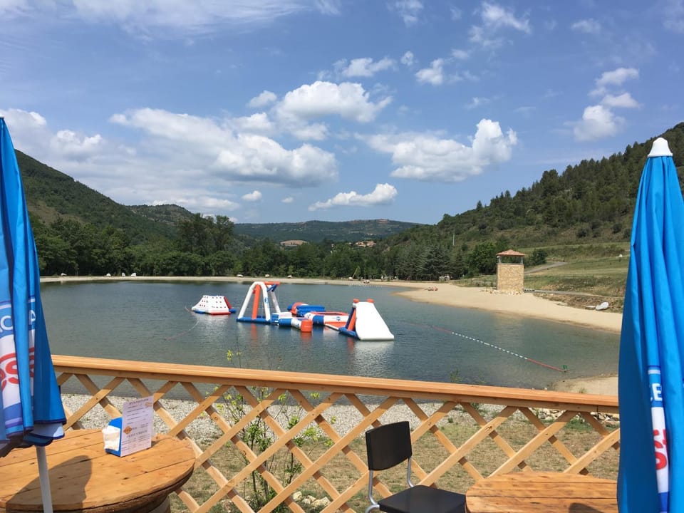 Beach, Lake view, Mountain view